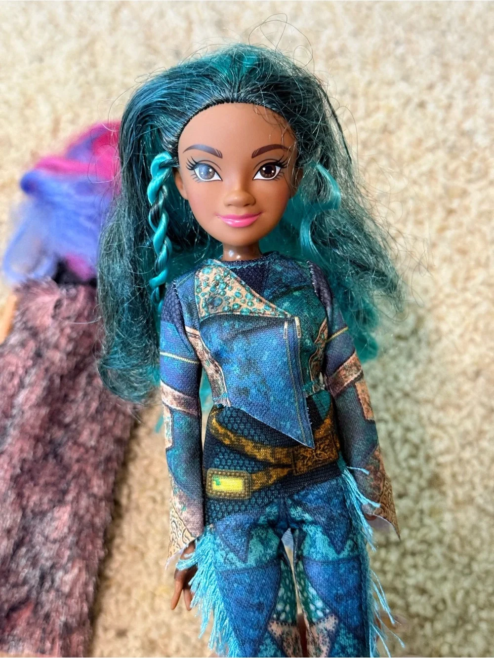Disney Descendants Singing Dolls Mal & Uma Lot 2 Hasbro Tested